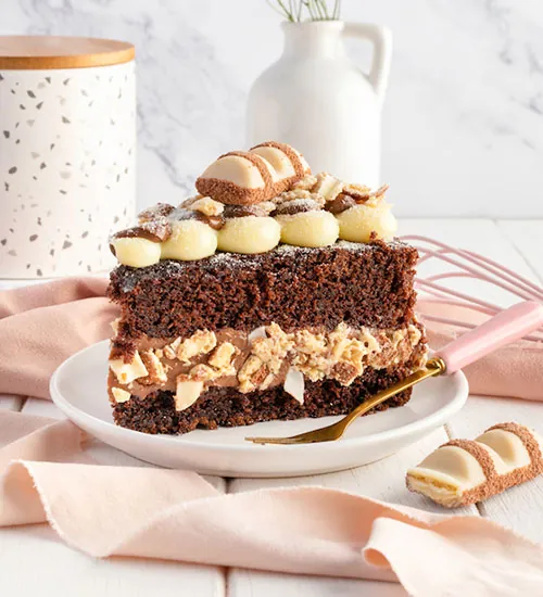Slice cake artesanal
