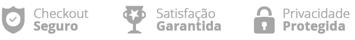 Checkout seguro, satisfação garantida e privacidade protegida