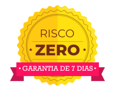 Risco zero, garantia de 7 dias